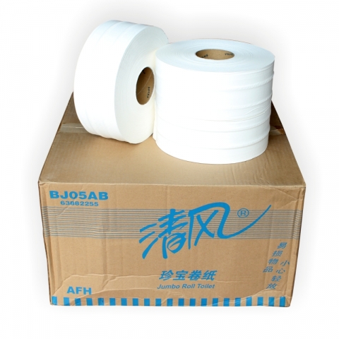 清風大卷紙BJ05AB  850g 275米雙層 12卷 /...