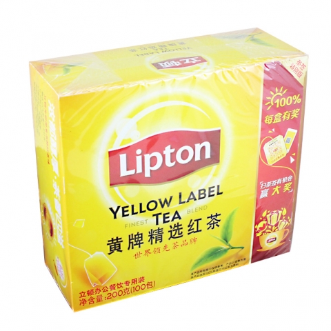 立頓茶包 精選紅茶S100 (2g*100包)/盒