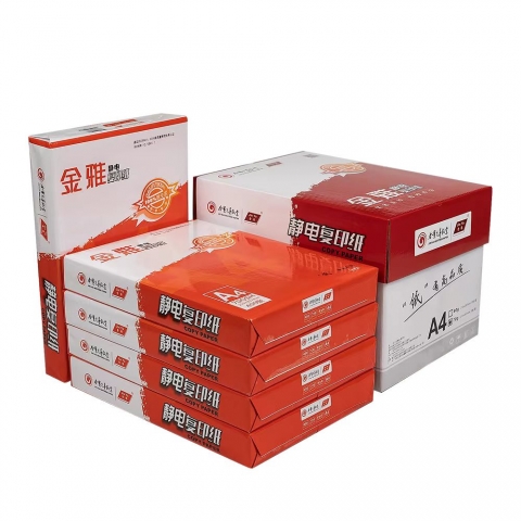 紅金雅復印紙A4 80G(500張) 5包裝-6