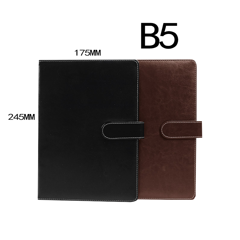 BESSIE皮面線裝b5記事本BXZ-B521 B5/100頁(yè)/帶扣（僅黑）