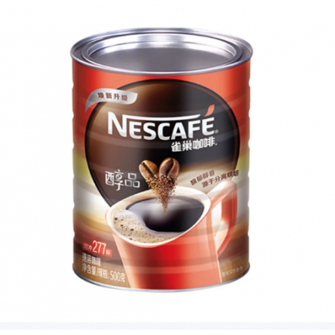Nestle雀巢咖啡醇品黑咖啡罐裝 500g 可沖277杯-6