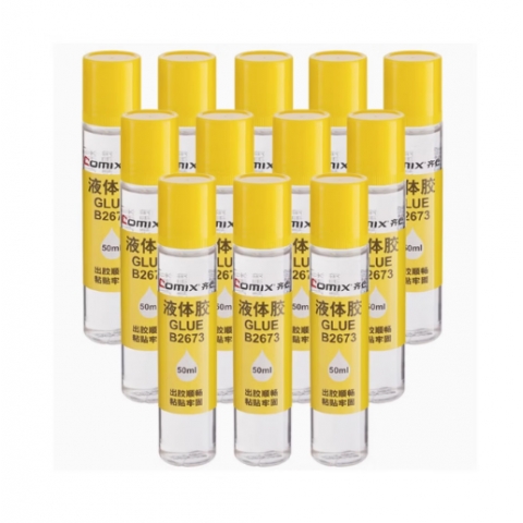 齊心健康膠水50ML 海綿頭 B2673  -6